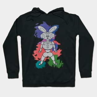 Robot bunny easter Hoodie